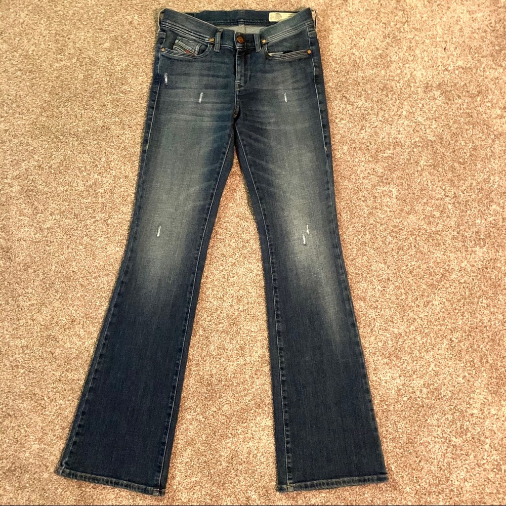 Diesel Lowleeh Slim Bootcut Jeans - Picture 2 of 7
